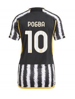 Billige Juventus Paul Pogba #10 Hjemmedrakt Dame 2023-24 Kortermet